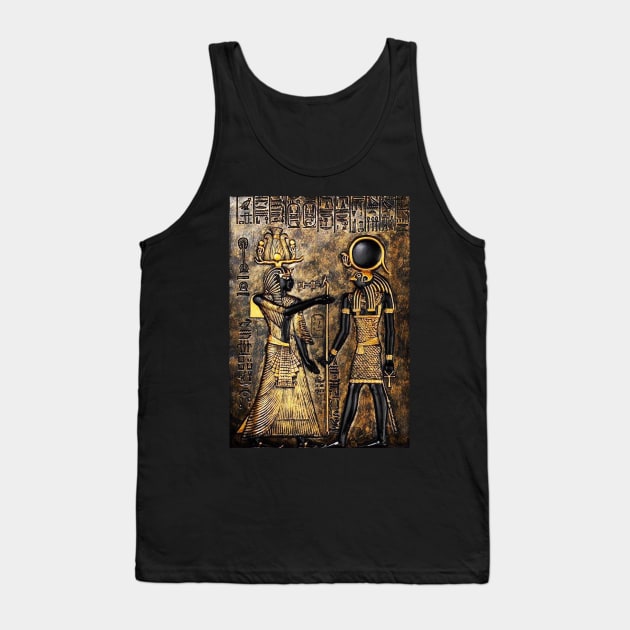 Ra The Sun God of Egypt Tank Top by SHWILDLIFE